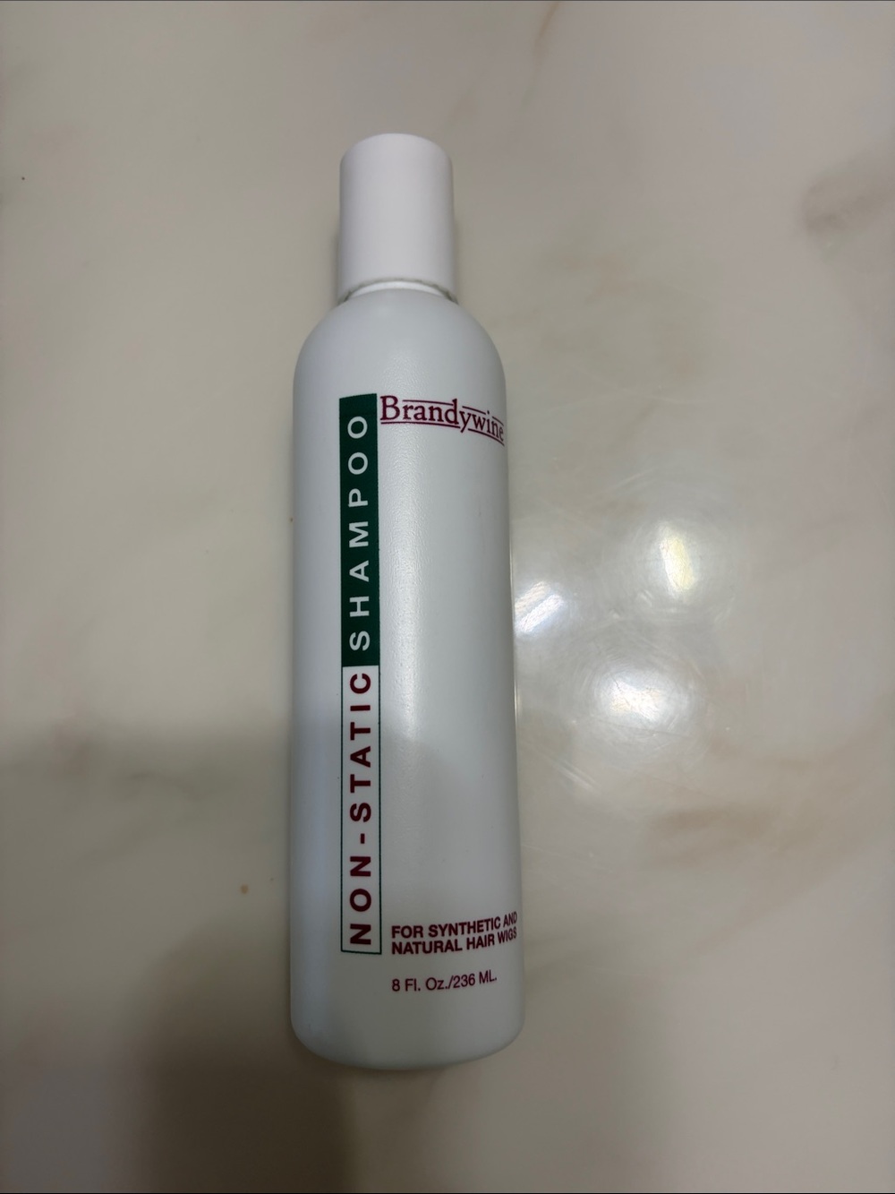 Brandy Melville Non-Static Shampoo - White with Green Accent